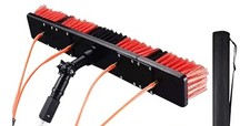 26ft 8m Window Cleaning Pole Equipment Water Fed Telescopic Extendable Brush Kit