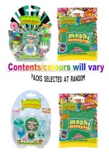 2x Moshi Monsters Five Moshling Packs + 2x Collector Bags (inc. 2 Moshlings/bag)