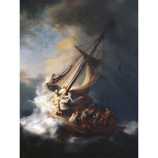 Rembrandt Christ Storm Lake