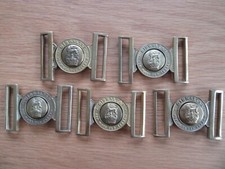 Royal Marine Commando,  'Gibraltar' Belt Lockets [Buckles].  Job lot x 5