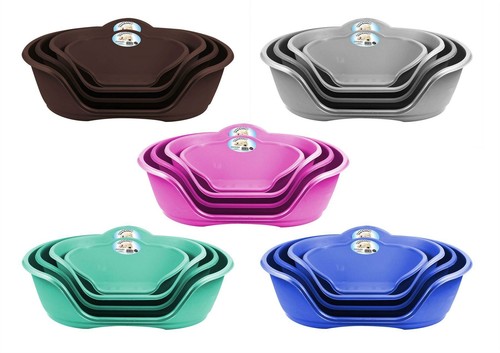 Plastic dog bed heavy - bed,