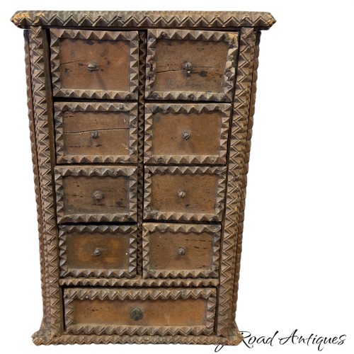 Antique tramp art - antique,