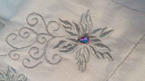 Embroisred fabric napkins - embroisred,