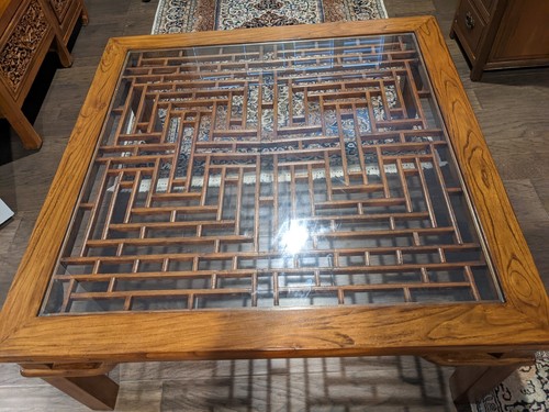 Large chinese square lattice - chinese,