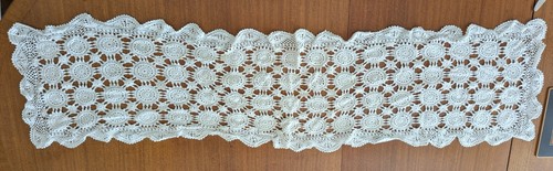 Vintage crochet lace table - crochet,