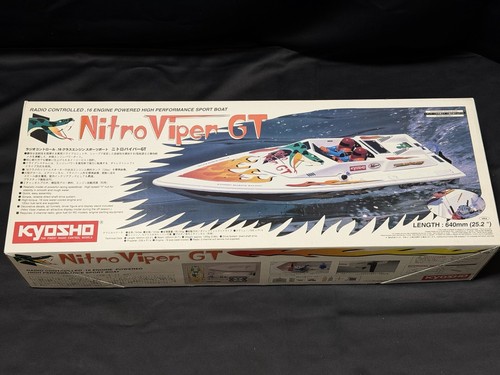 Vintage kyosho boat - kyosho, nitro