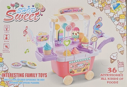Mini ice cream sweet trolley - mini,