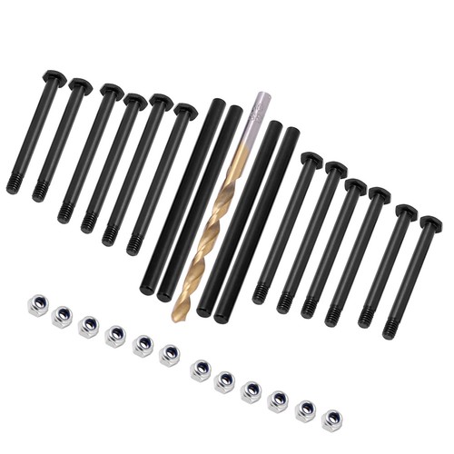 Front rear suspension pins - front,