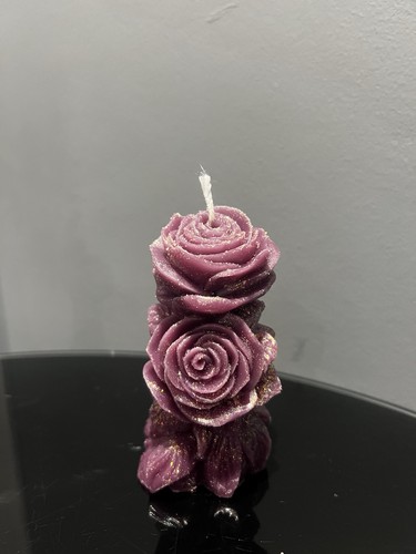 Purple rose flower - flower, shaped