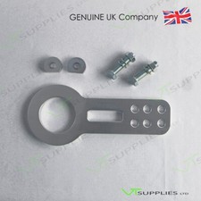 Grey Universal JDM Front Bumper Racing Tow Hook - Top Quality Billet Aluminium