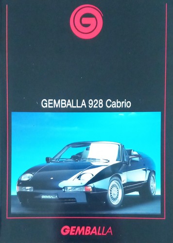 Gemballa porsche 928 - gemballa,
