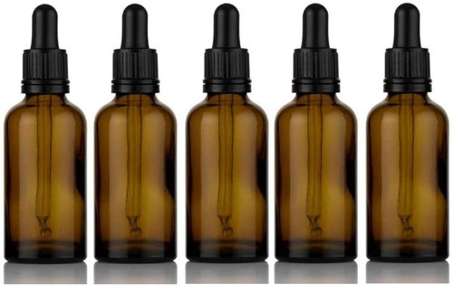 Amber glass bottle with - glass,
