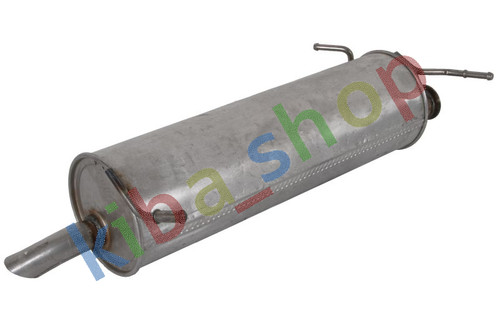 Exhaust system rear silencer - system,