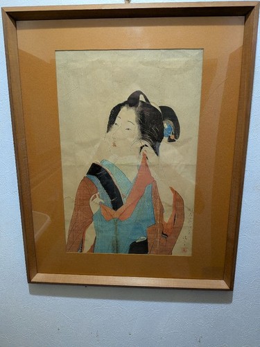 Japanese woodblock print - woodblock,