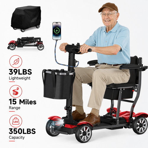 Foldable wheel mobility - 4,