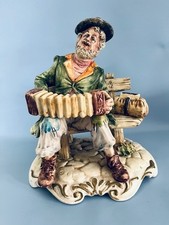Large Capodimonte Tramp on