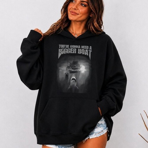 Jaws bigger boat hoodie - jaws,