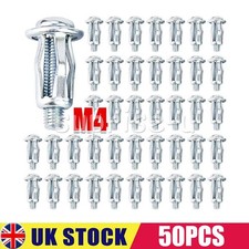 50x M4 Jack Nut Car Metal