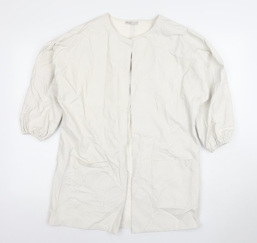 Zara women white faux - women,
