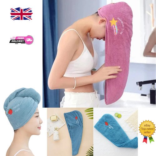 Microfiber hair drying towel - microfiber,