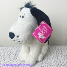 10" Vintage Russ Snuffs dog plushie with tags