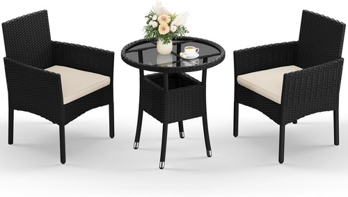 Piece rattan conversation - pe,