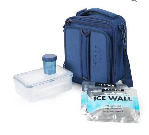 Titan blue leak proof fridge - blue,