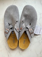Birkenstock Boston Clogs Grey
