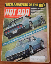 Hot Rod - October 1967 - Analysis of '68 autos - information on new 68 Corvette
