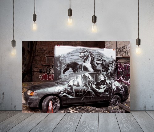 Banksy east side horses - banksy,