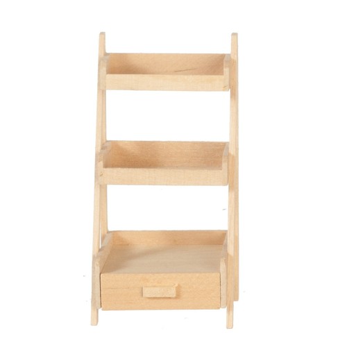 Dolls house shelves unfinished - house,