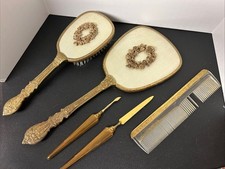 Antique Gold Looking Dresser