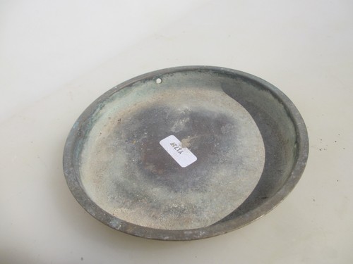 Victorian brass scale pan - scale,