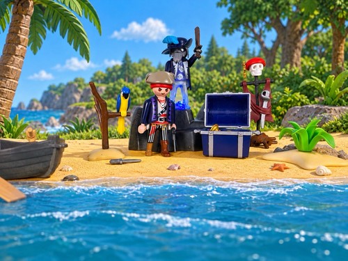 Playmobil pirate treasure cove - playmobil,