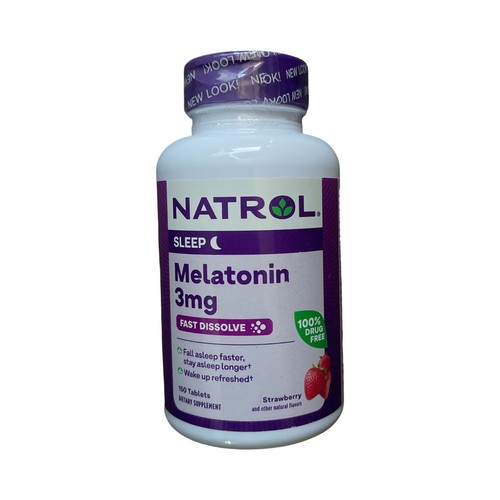 Natrol fast dissolve melatonin - natrol,