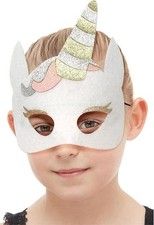 Childs Unicorn Felt Mask