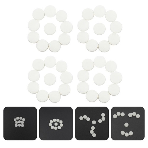 40pcs durable white silicone - 40pcs,