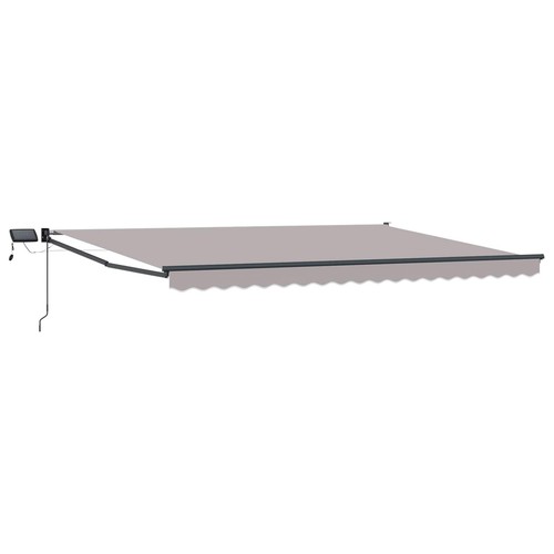 Manual retractable awning - retractable,