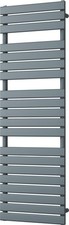 Towel Rail Matt Anthracite H1564xW500mm Flat Tube Steel 2699 BTUs|RRP £406
