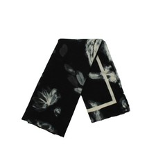 Zara Women's Scarf Black 100%