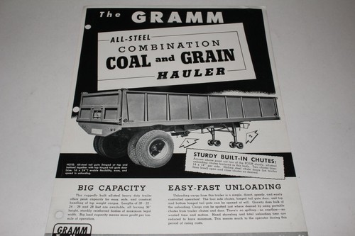 1940 gramm truck - 1940's, trailers