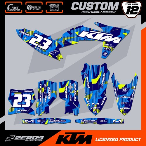 Ktm motocross graphics custom - motocross, graphics,
