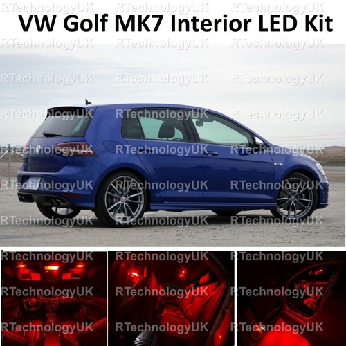 Red premium golf mk7 mkvii - red,