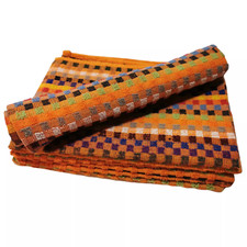 Terry Tea Towels Black Grey &