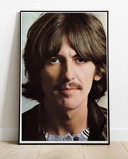 George Harrison White Album The Beatles Photo / Poster Up To 36"x24"