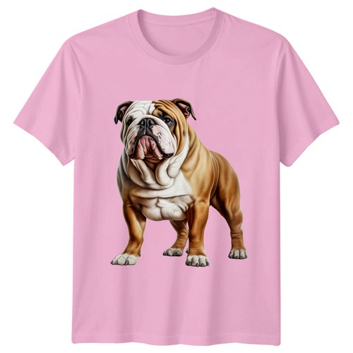 English bulldog illustration - bulldog,