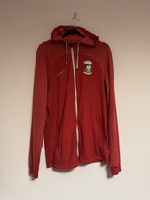 Nike Drifit Glentoran FC Merchandise Northern Ireland Football Zip Up Hoody L
