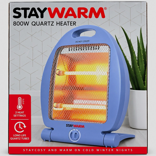 Staywarm 800w quartz radiant - 800w,