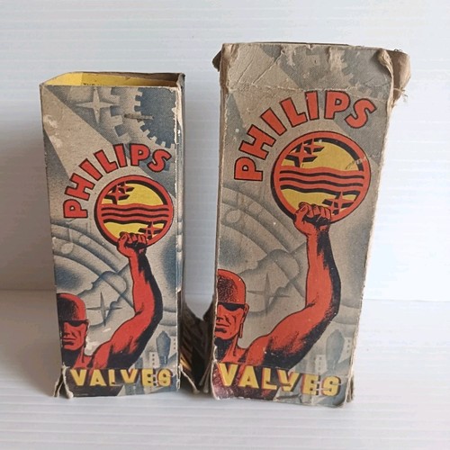 Pair vintage philips - vintage, 6j7b