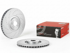 PAIR FRONT BREMBO BRAKE DISCS